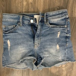 Summer denim shorts